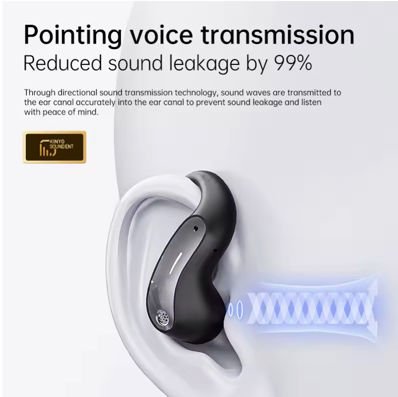 Nuevos auriculares Bluetooth abiertos OWS con reducción de ruido AI traducción en tiempo real mas de 60 idiomas.